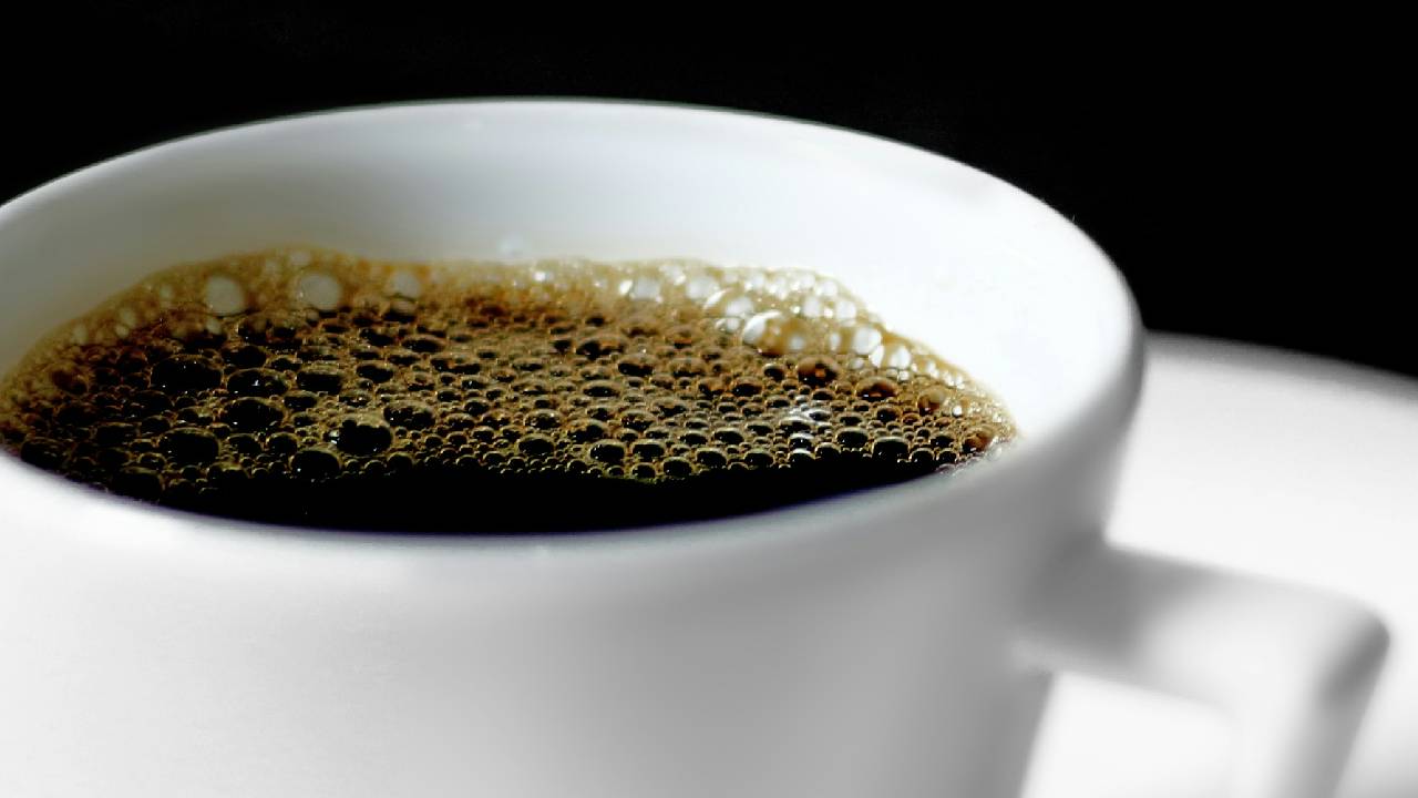 black coffee